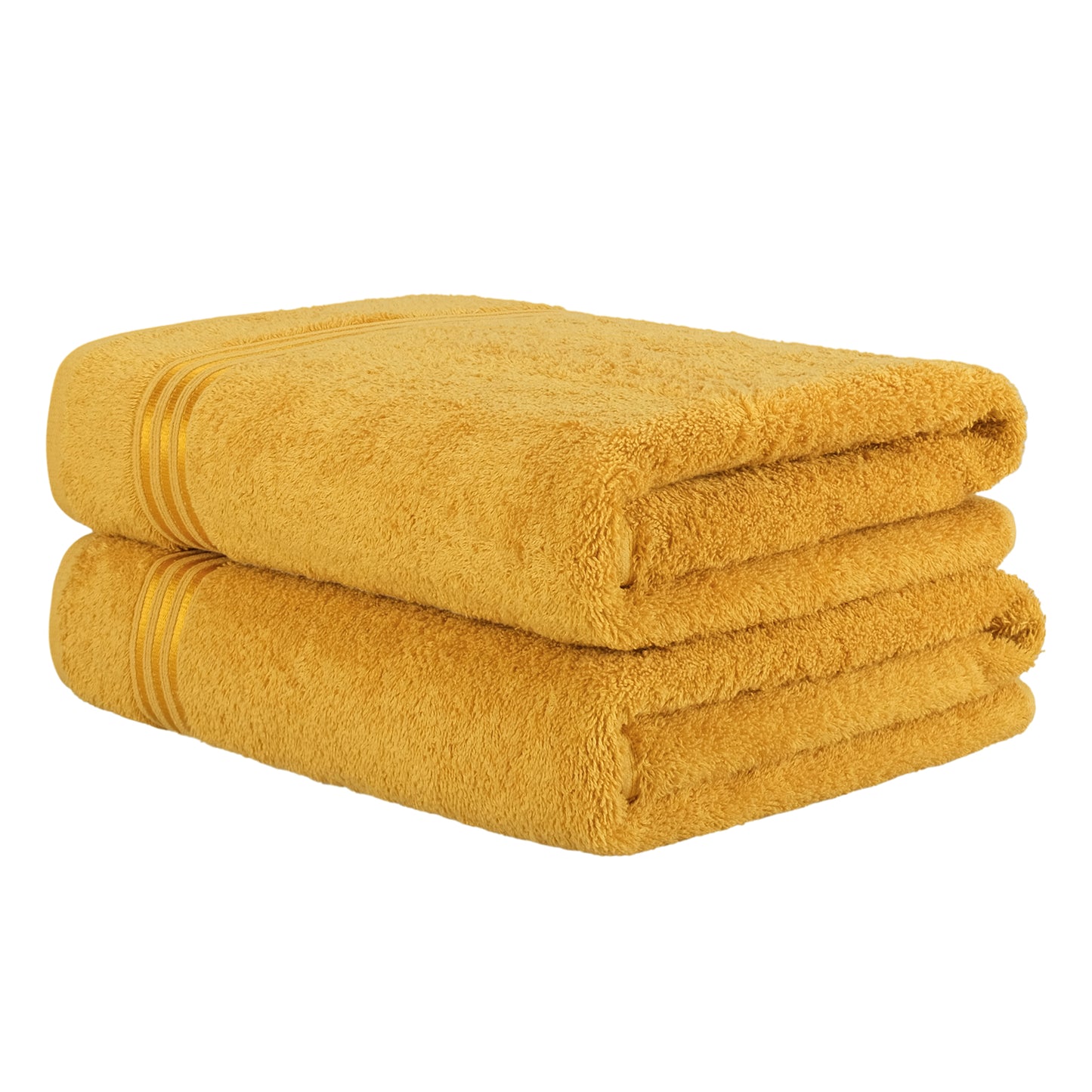 Hammetex Spa Badetücher 2er Set – Extra Groß (80x200cm) – 100% Baumwolle 500 GSM