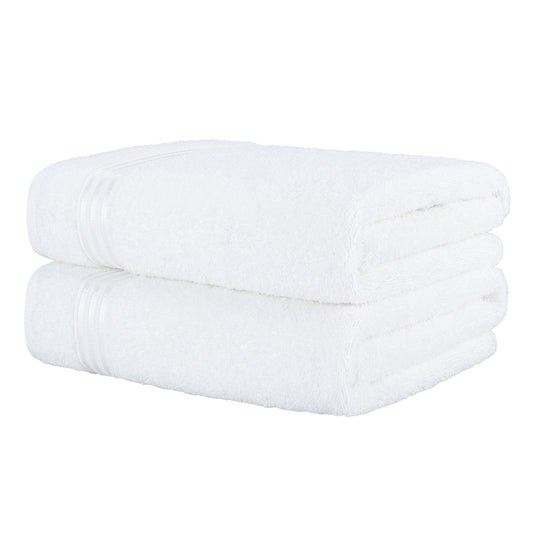 Hammetex Spa Badetücher 2er Set – Extra Groß (80x200cm) – 100% Baumwolle 500 GSM