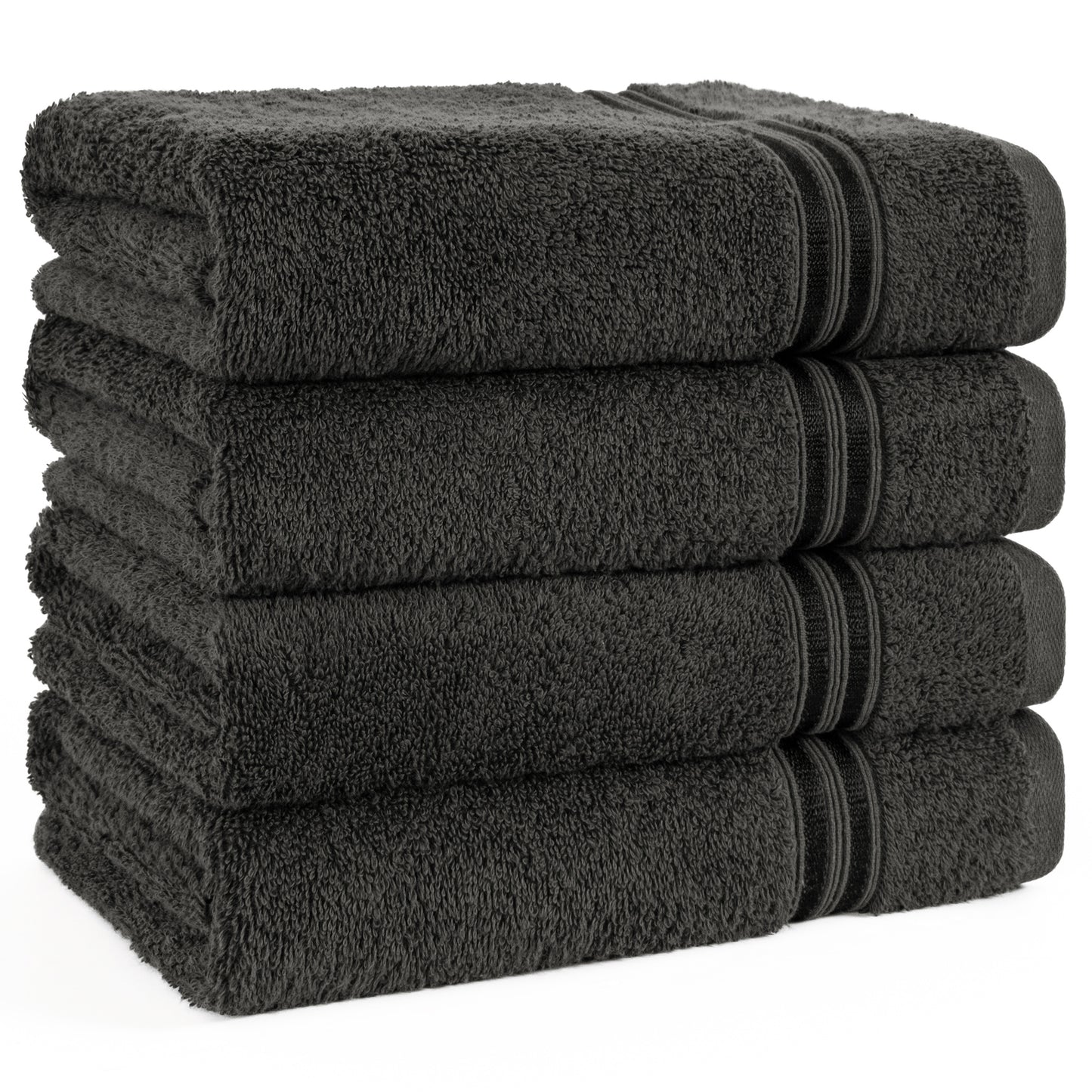 Hammetex Premium Handtücher 4er Set – 100% Baumwolle & Weich (50x100cm)