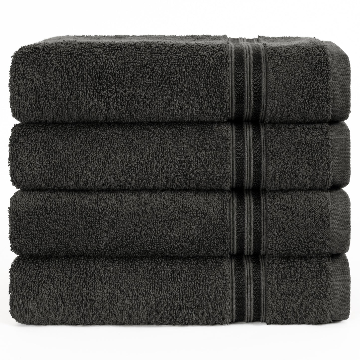 Hammetex Premium Handtücher 4er Set – 100% Baumwolle & Weich (50x100cm)