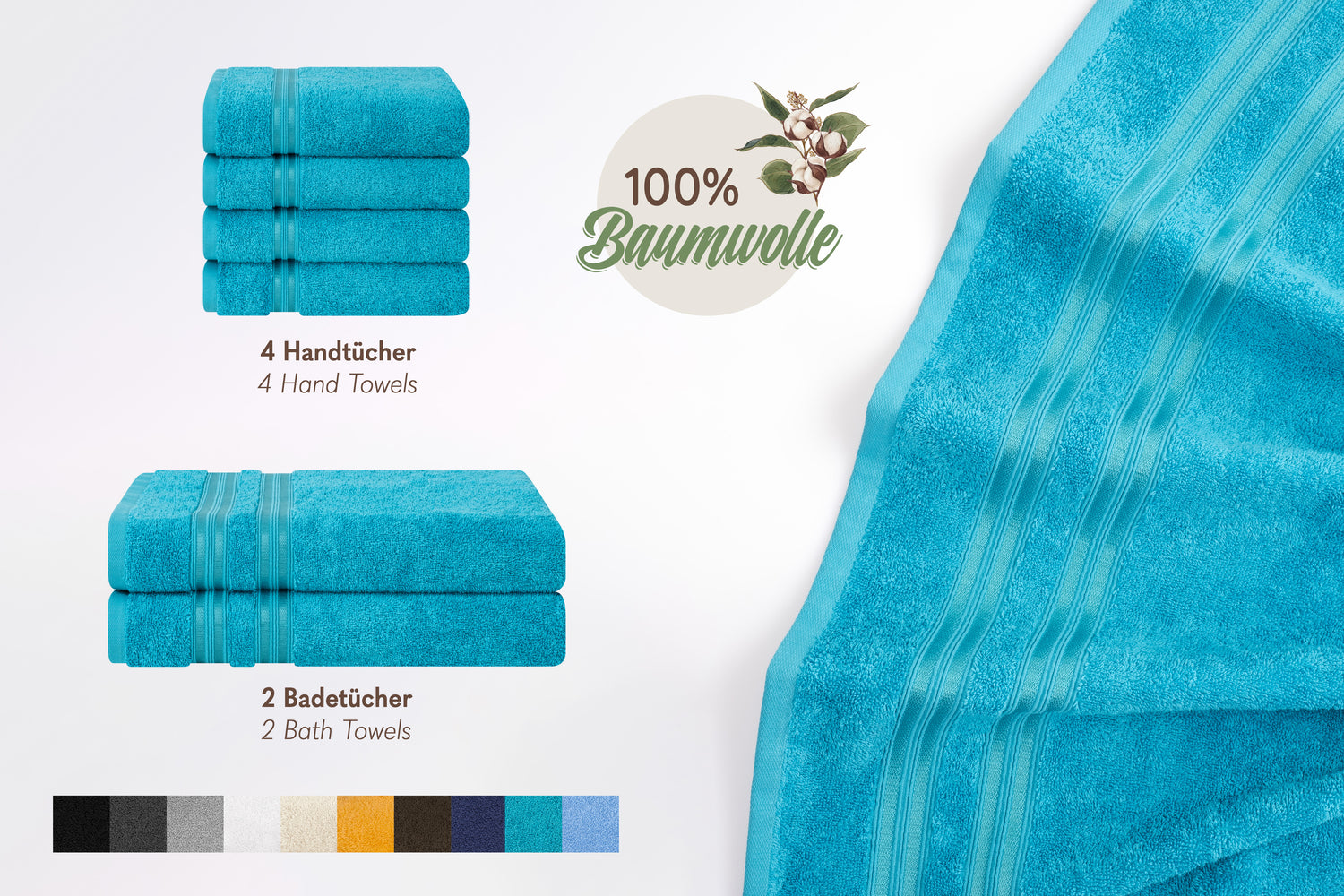 Premium Handtücher von Hammetex