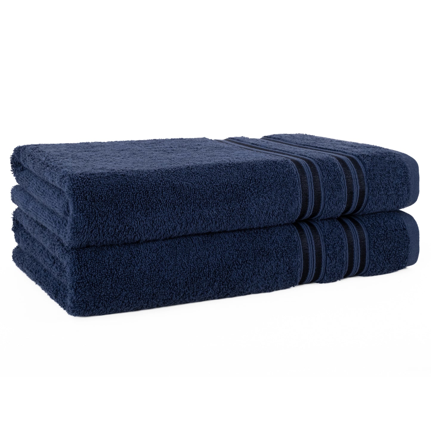 Hammetex Premium Badetücher 2er Set – 100% Baumwolle & Schnelltrocknend (70x140cm)