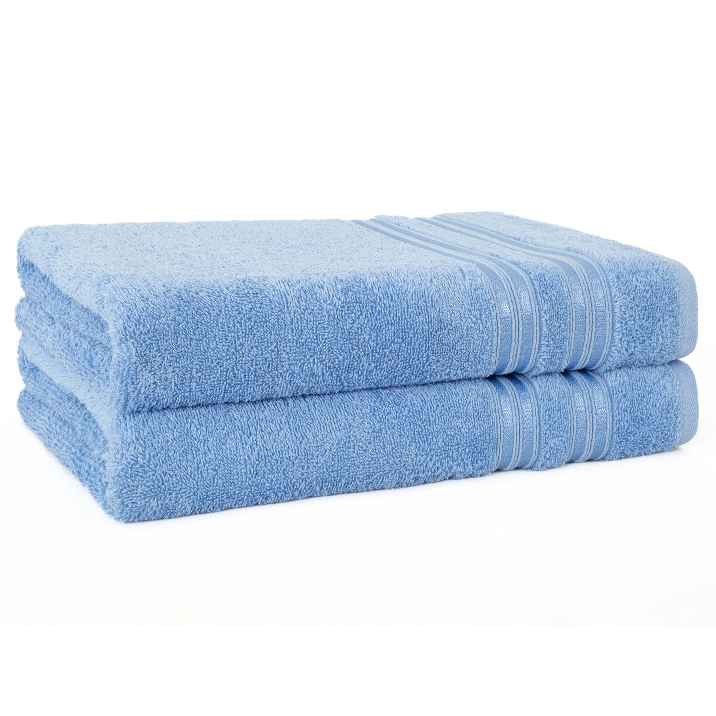 Hammetex Premium Badetücher 2er Set – 100% Baumwolle & Schnelltrocknend (70x140cm)