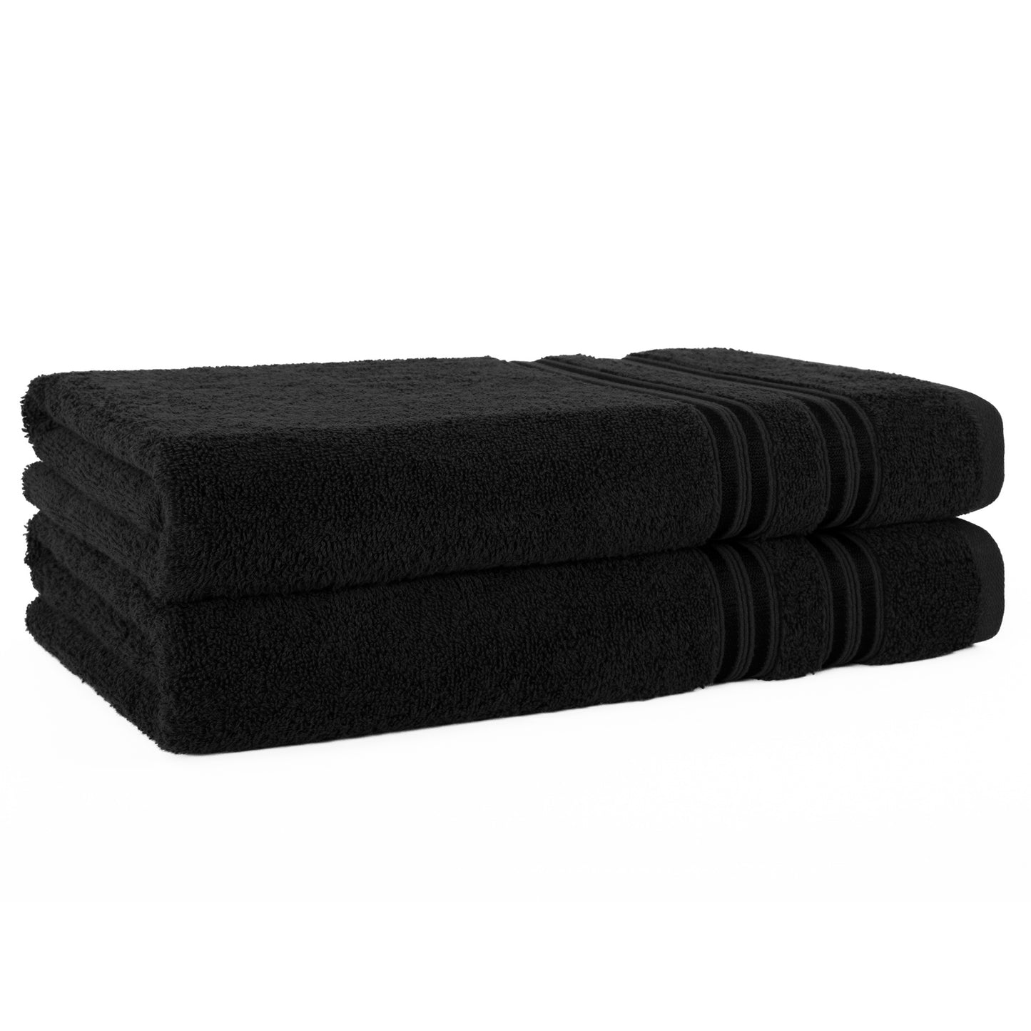 Hammetex Premium Badetücher 2er Set – 100% Baumwolle & Schnelltrocknend (70x140cm)