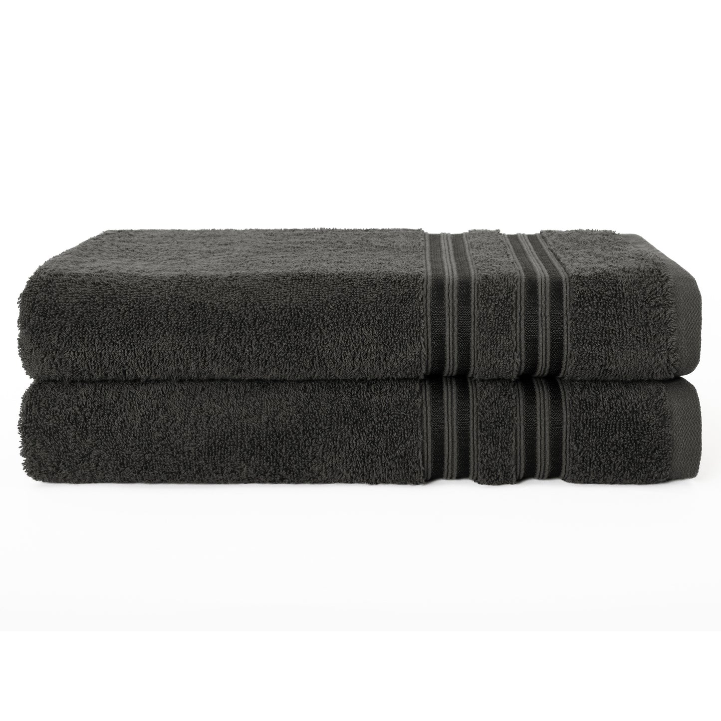 Hammetex Premium Badetücher 2er Set – 100% Baumwolle & Schnelltrocknend (70x140cm)