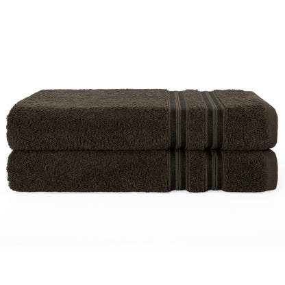 Hammetex Premium Badetücher 2er Set – 100% Baumwolle & Schnelltrocknend (70x140cm)