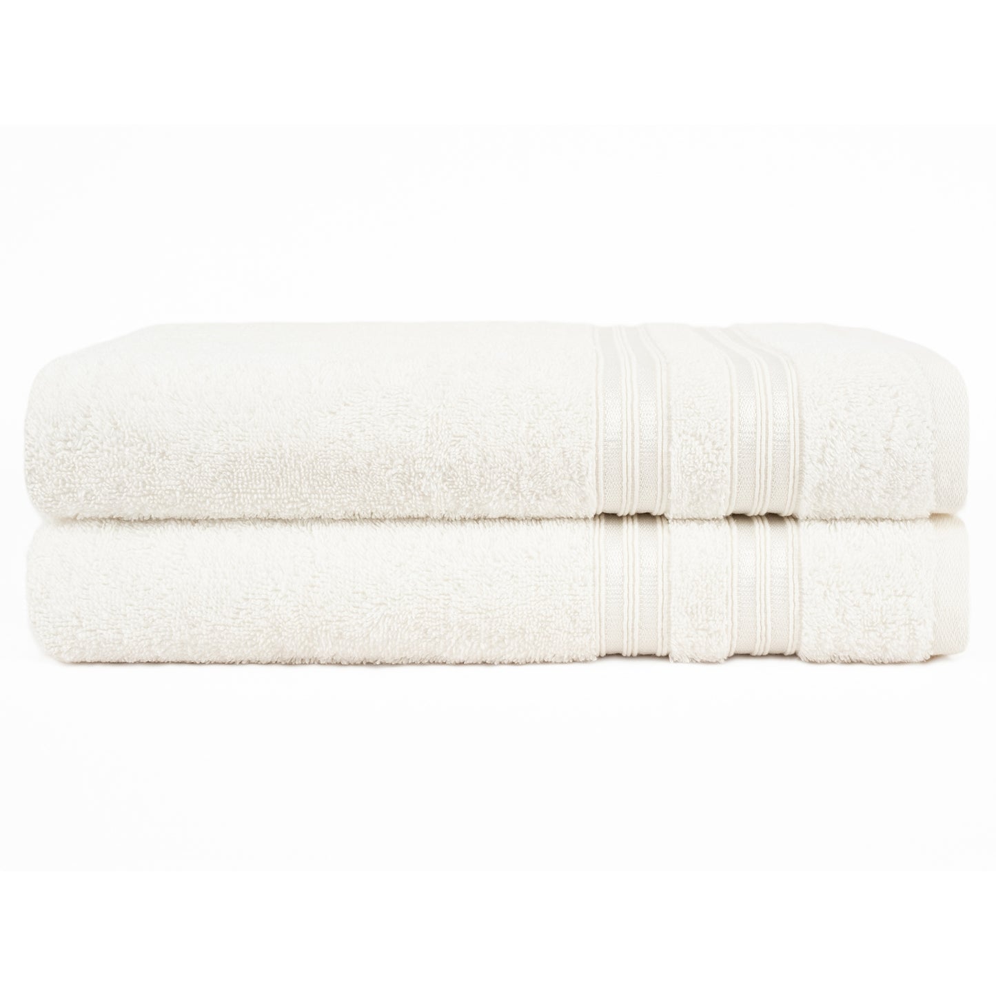Hammetex Premium Badetücher 2er Set – 100% Baumwolle & Schnelltrocknend (70x140cm)