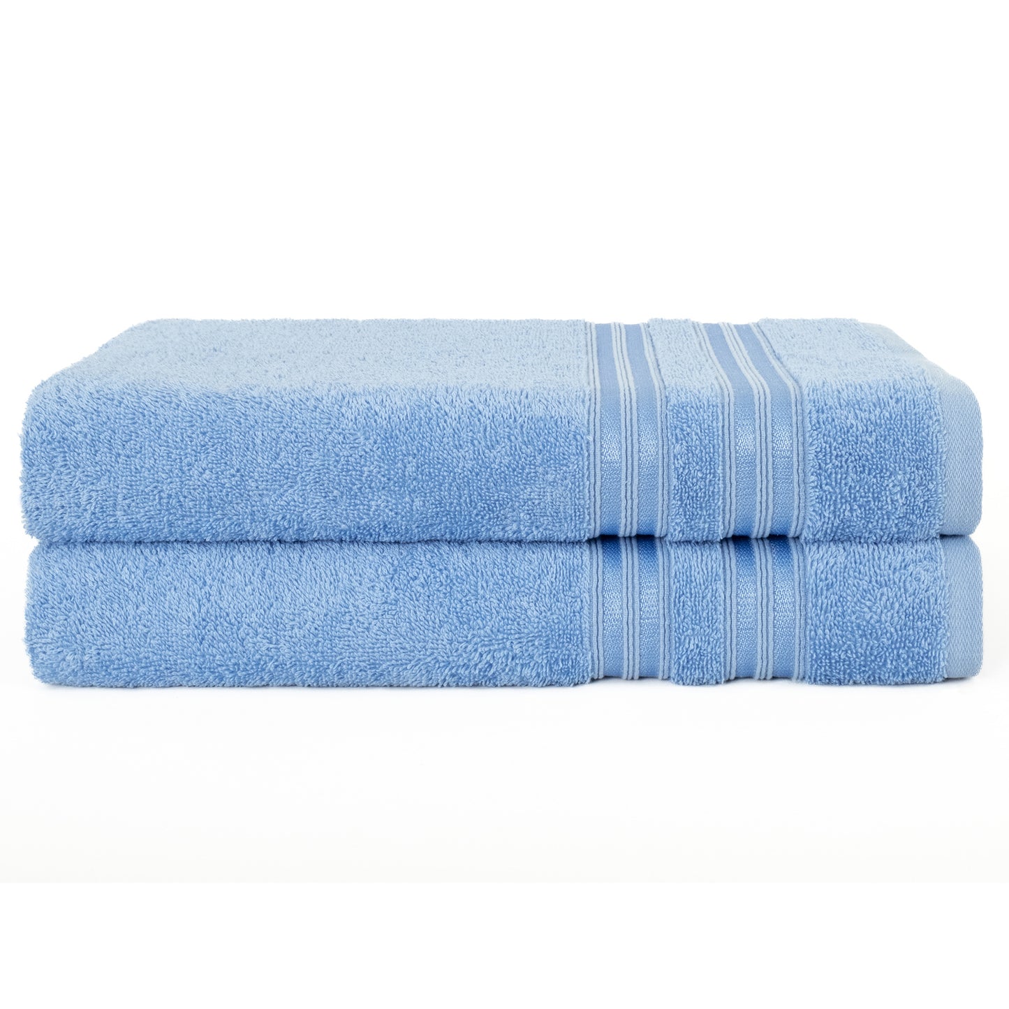 Hammetex Premium Badetücher 2er Set – 100% Baumwolle & Schnelltrocknend (70x140cm)