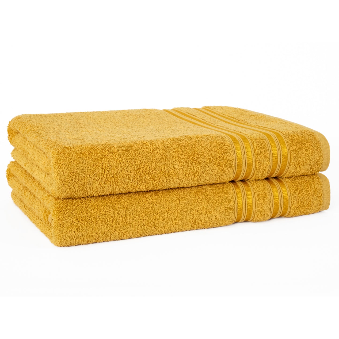 Hammetex Premium Badetücher 2er Set – 100% Baumwolle & Schnelltrocknend (70x140cm)