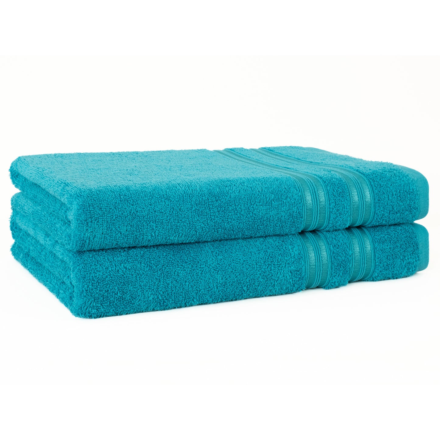 Hammetex Premium Badetücher 2er Set – 100% Baumwolle & Schnelltrocknend (70x140cm)