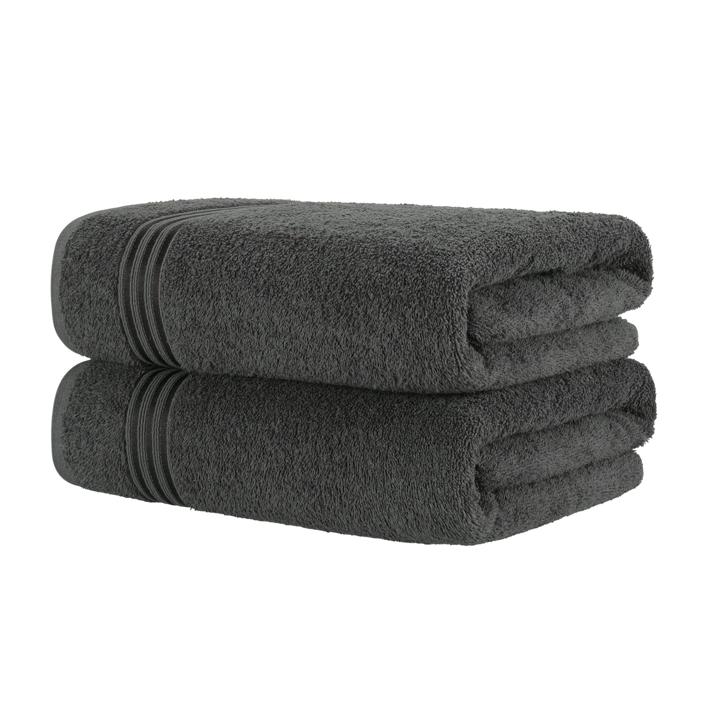 Hammetex Spa Badetücher 2er Set – Extra Groß (80x200cm) – 100% Baumwolle 500 GSM