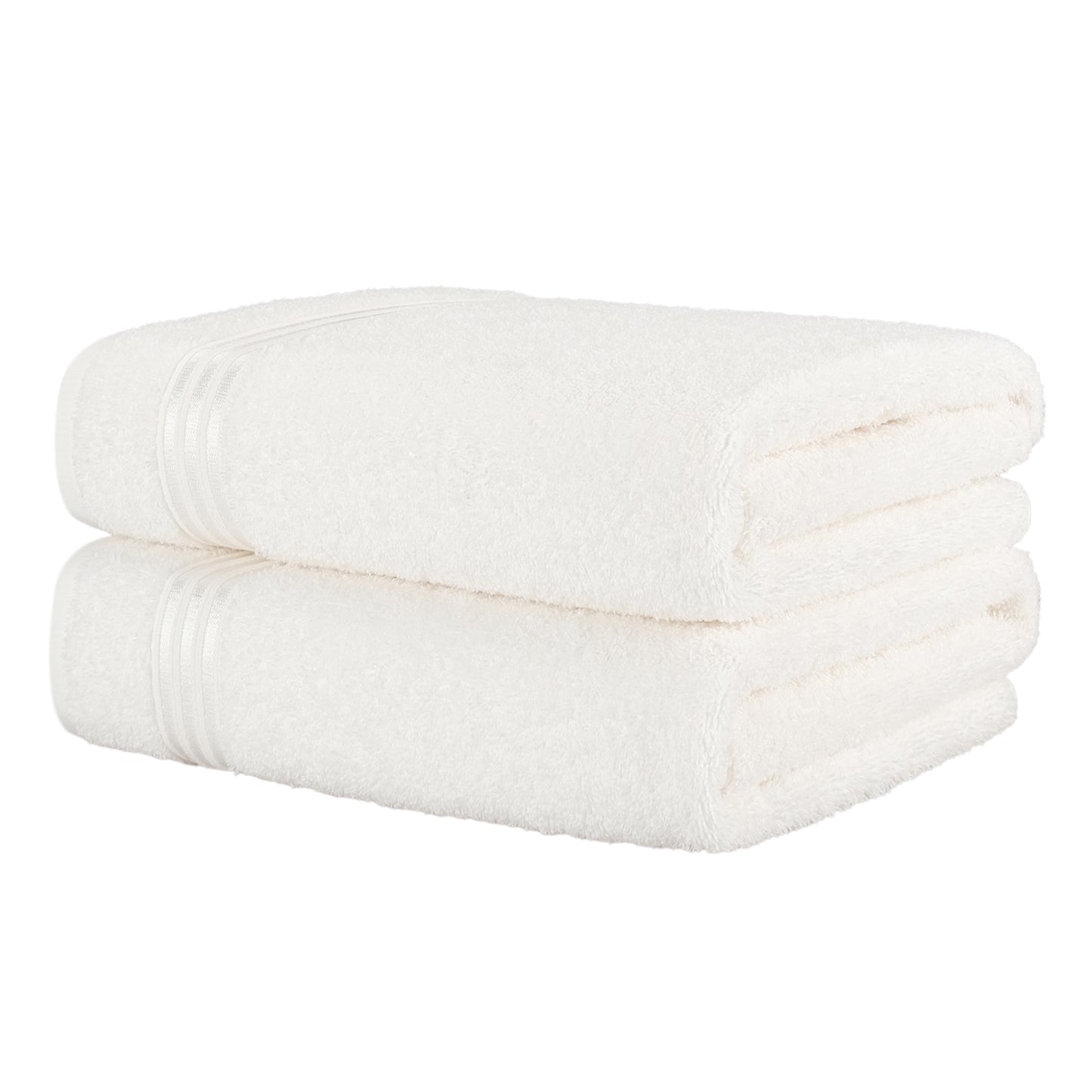 Hammetex Spa Badetücher 2er Set – Extra Groß (80x200cm) – 100% Baumwolle 500 GSM