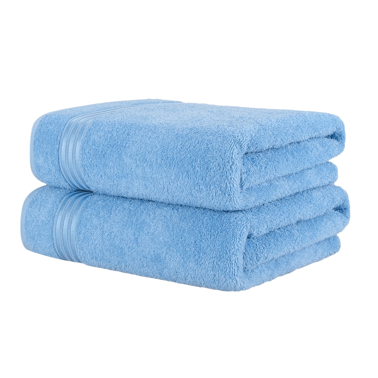 Hammetex Spa Badetücher 2er Set – Extra Groß (80x200cm) – 100% Baumwolle 500 GSM