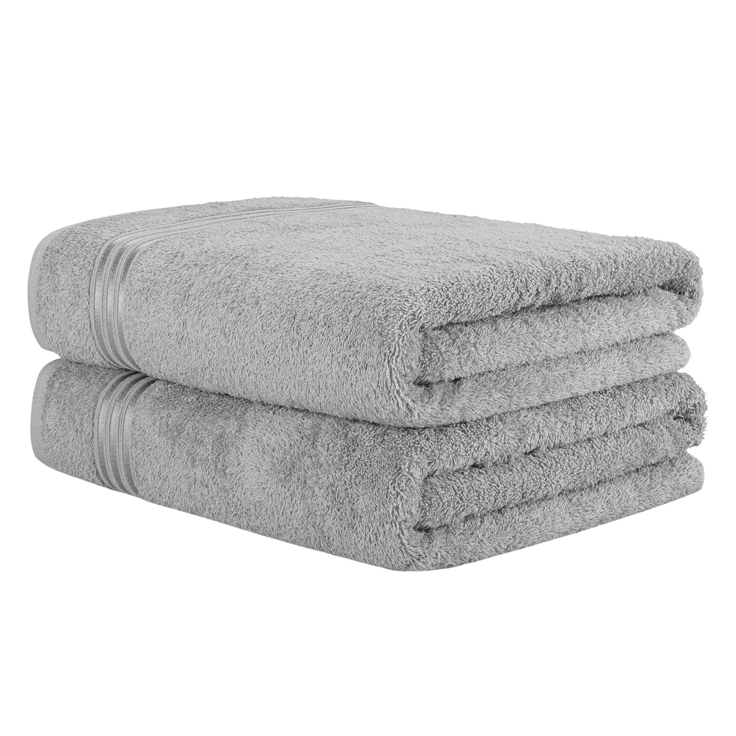 Hammetex Spa Badetücher 2er Set – Extra Groß (80x200cm) – 100% Baumwolle 500 GSM