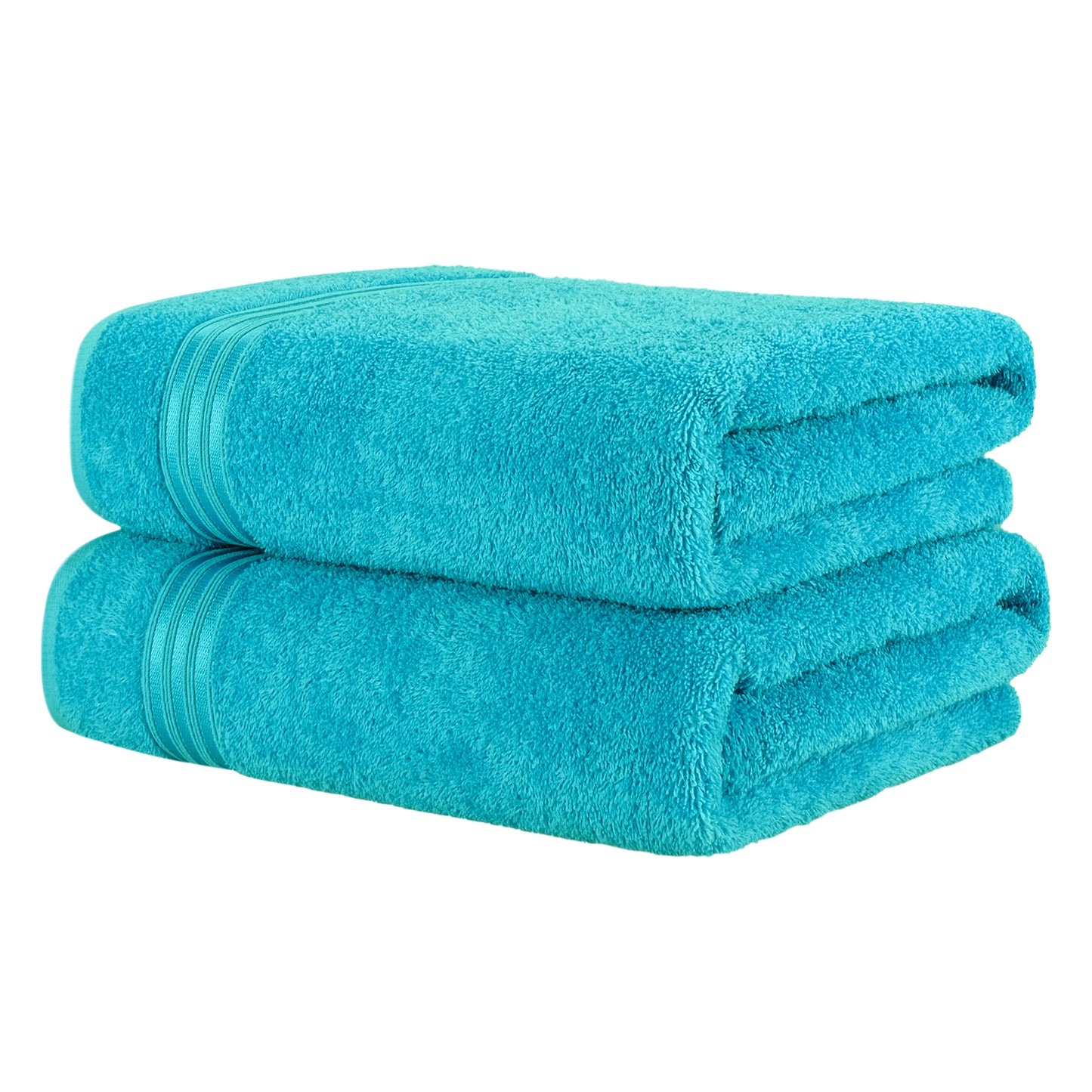 Hammetex Spa Badetücher 2er Set – Extra Groß (80x200cm) – 100% Baumwolle 500 GSM