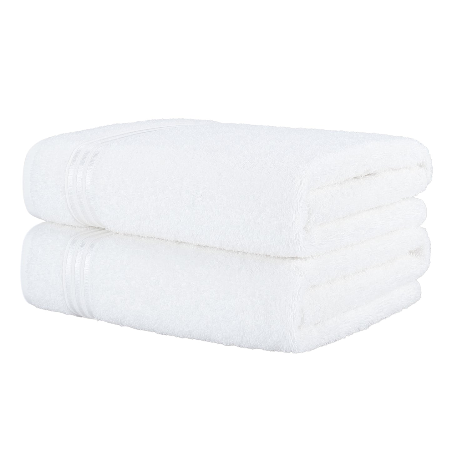 Hammetex Spa Badetücher 2er Set – Extra Groß (80x200cm) – 100% Baumwolle 500 GSM