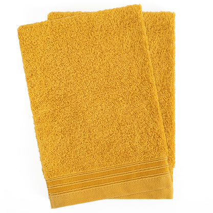Hammetex Waschhandschuh 2er Set – 100% Baumwolle & Superweich (15x22cm)