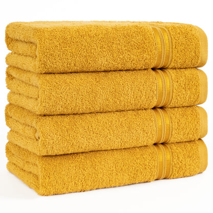 Hammetex Premium Handtücher 4er Set – 100% Baumwolle & Weich (50x100cm)