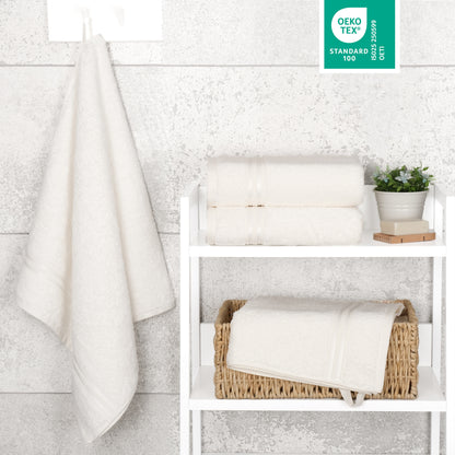 Hammetex Premium Handtücher 4er Set – 100% Baumwolle & Weich (50x100cm)