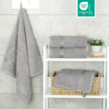 Hammetex Premium Handtücher 4er Set – 100% Baumwolle & Weich (50x100cm)