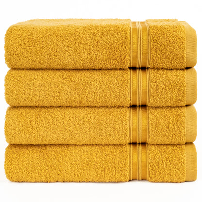 Hammetex Premium Handtücher 4er Set – 100% Baumwolle & Weich (50x100cm)