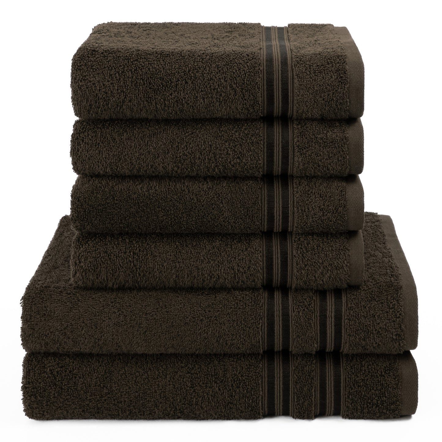 Hammetex Luxus Handtuch Set 6-teilig – 100% Baumwolle & Saugstark