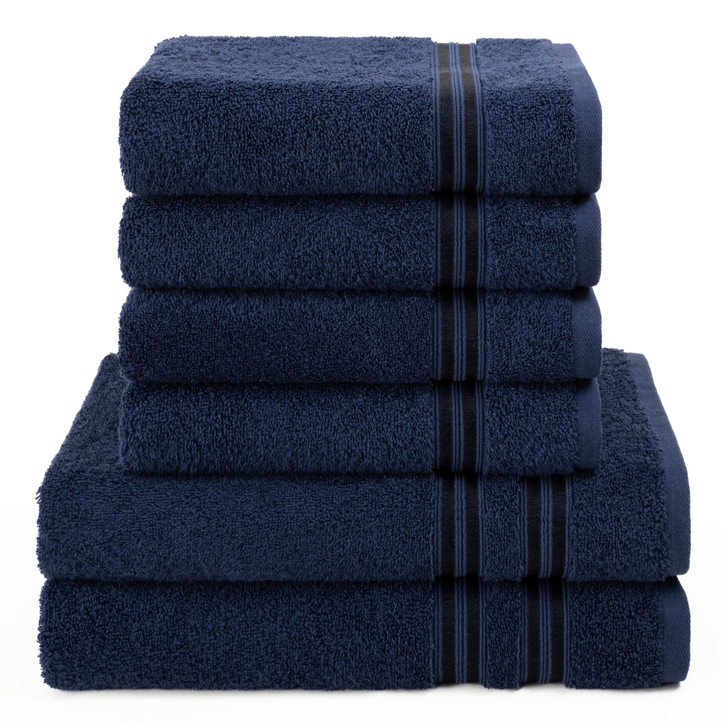 Hammetex Luxus Handtuch Set 6-teilig – 100% Baumwolle & Saugstark