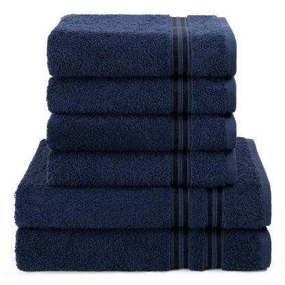 Hammetex Luxus Handtuch Set 6-teilig – 100% Baumwolle & Saugstark