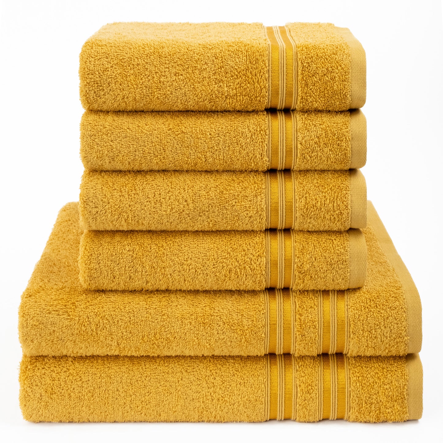 Hammetex Luxus Handtuch Set 6-teilig – 100% Baumwolle & Saugstark