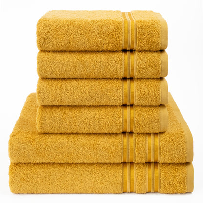 Hammetex Luxus Handtuch Set 6-teilig – 100% Baumwolle & Saugstark