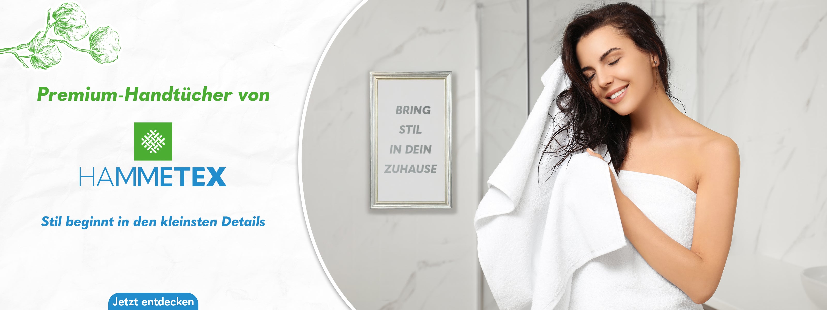 Premium Handtücher von Hammetex